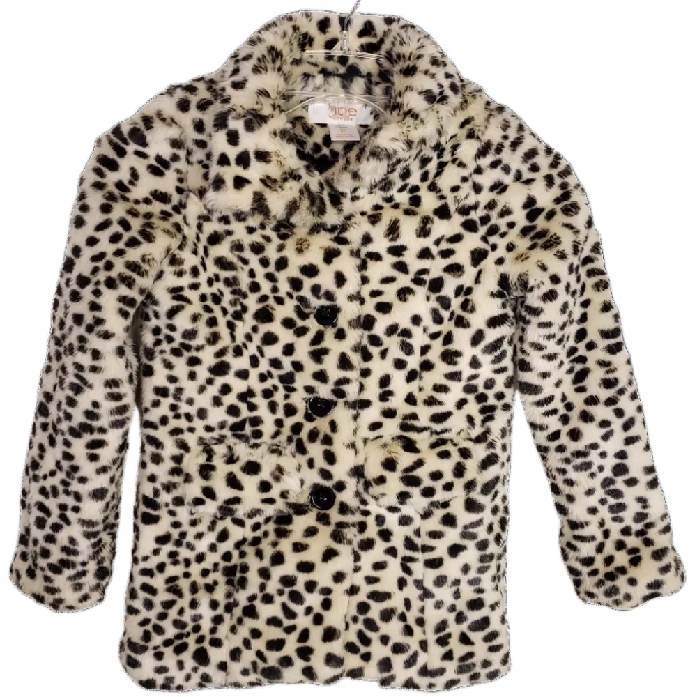 Joe Fresh Animal Print Cheetah Jacket Small 6-7